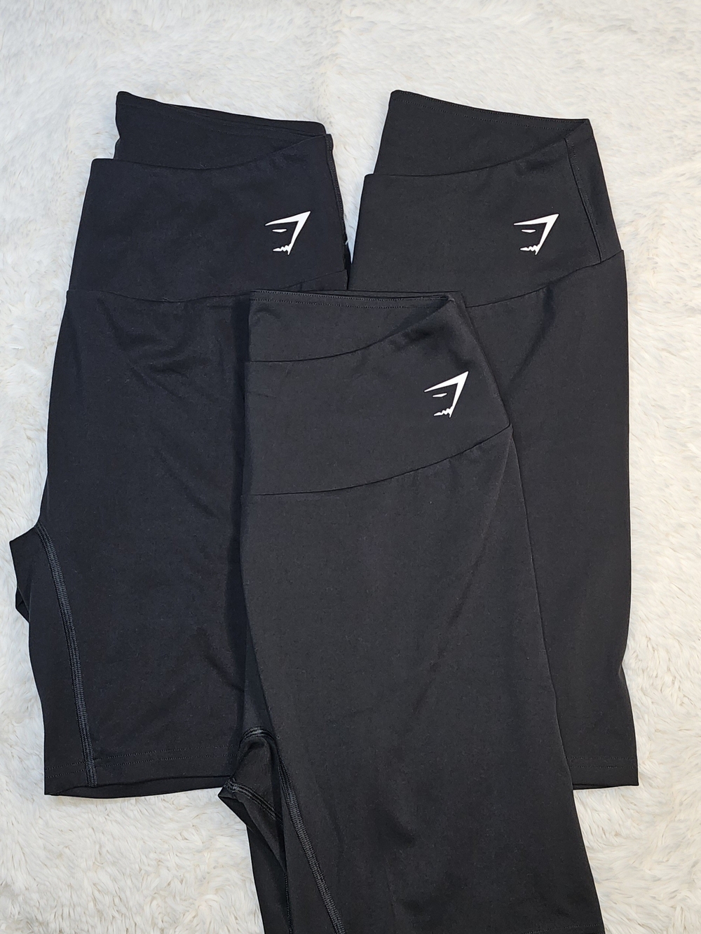 Gymshark Training Biker Shorts - 3-Pack Bundle Black-XXL